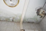 soffitto casa balcone con canalina plastica